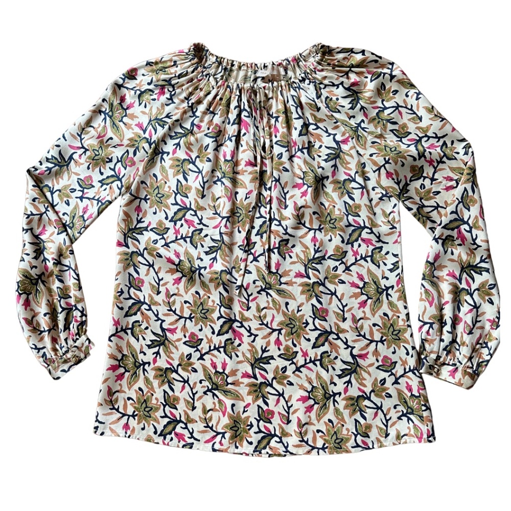 Tory Burch 100% Silk Blouse Size 4